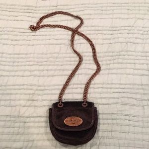 Black mini cross body bag